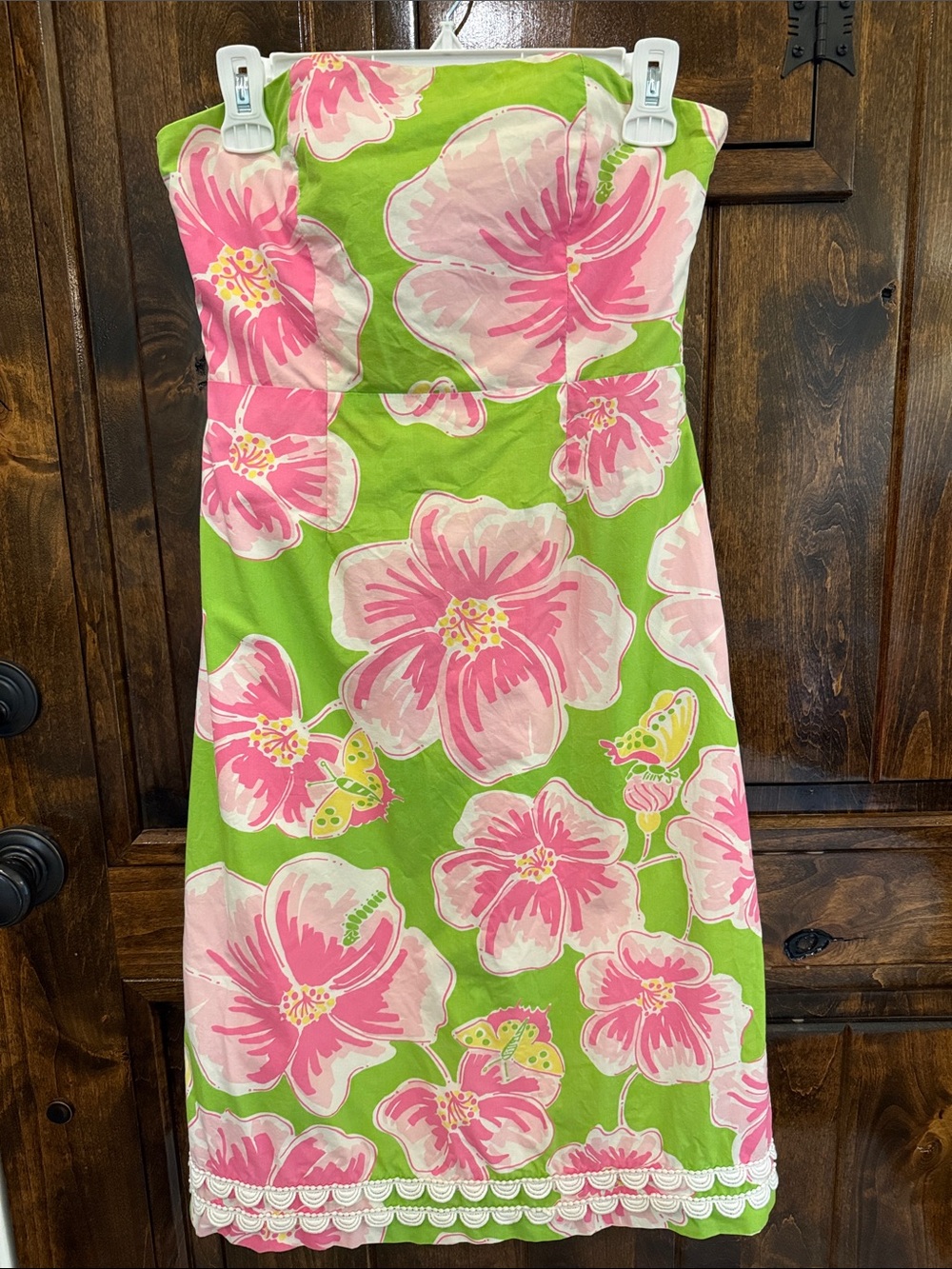 Lily Pulitzer strapless dress